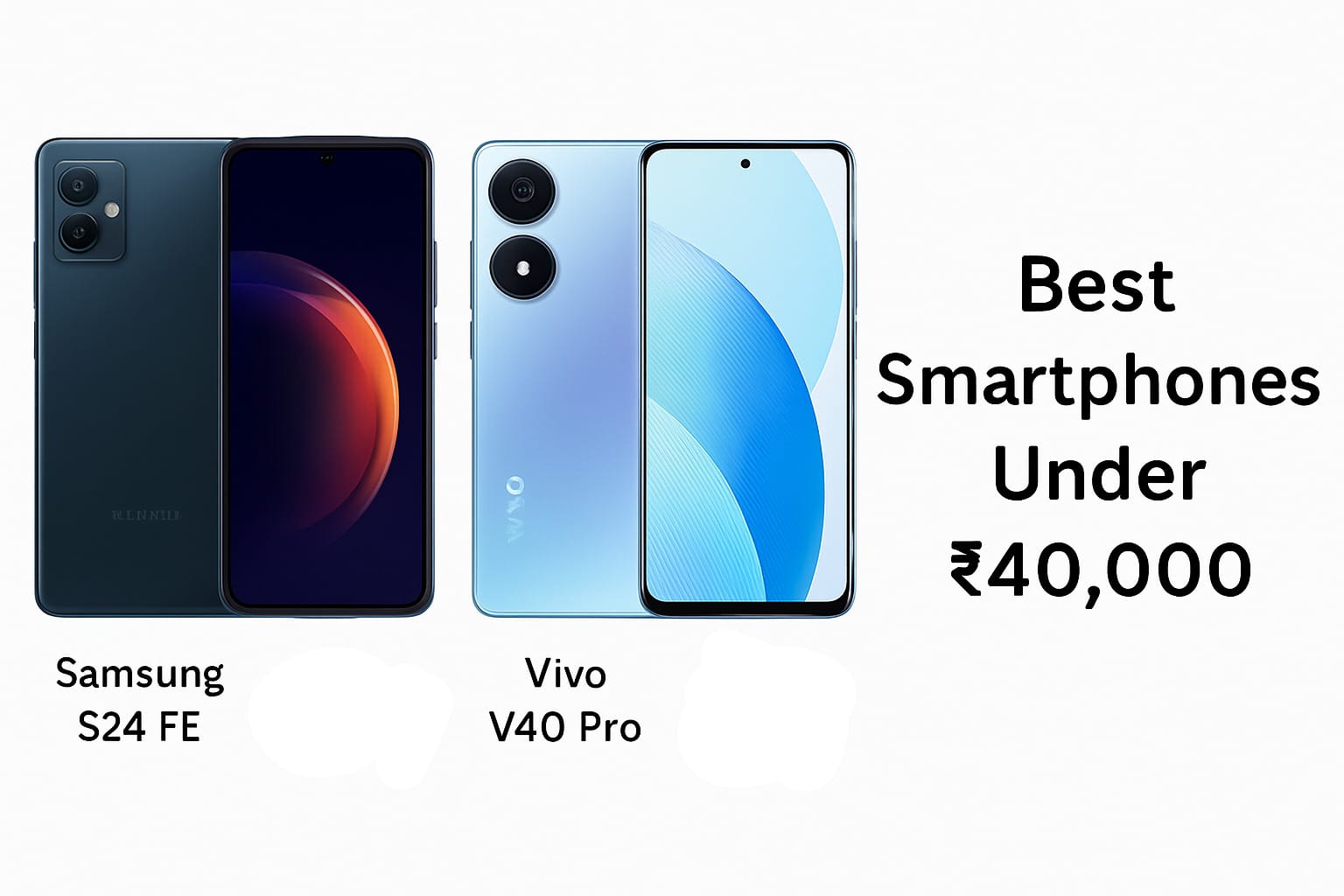 Best Smartphones Under 40000 - Latest Models Comparison